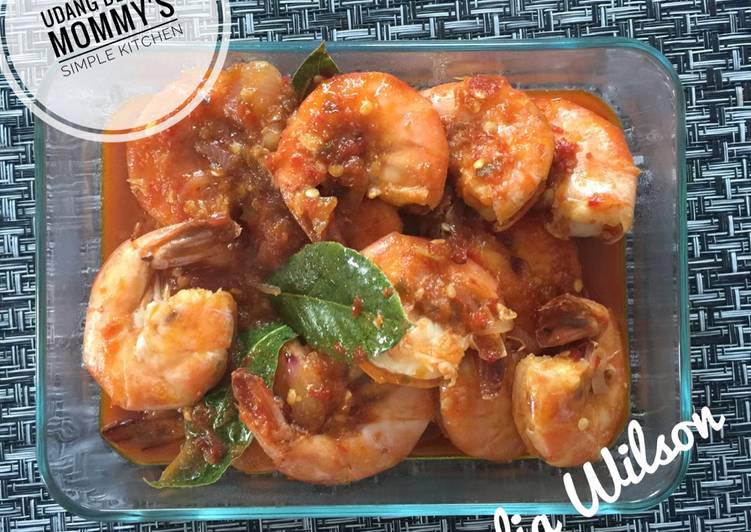 Resep Udang pedas saos Padang By Yulia Wilson