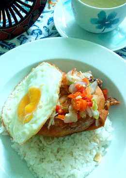 Nasi Ayam sambal matah