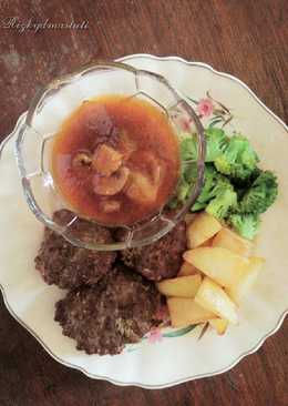 Bestik daging mantap! Recook resep cici Tintin Rayner