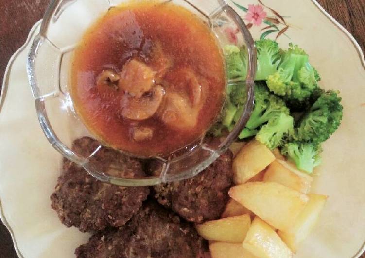 cara membuat Bestik daging mantap! Recook resep cici Tintin Rayner