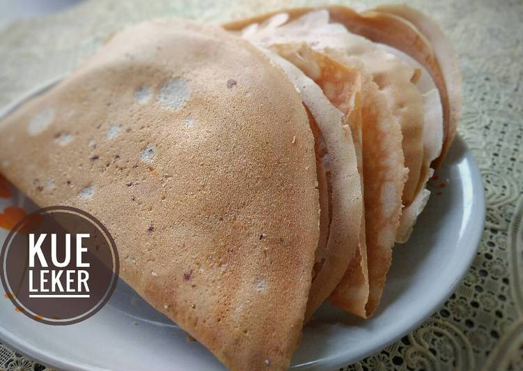 gambar untuk cara membuat ??Kue Leker / Crepes