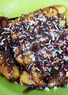 Pisang Goreng Warna Warni