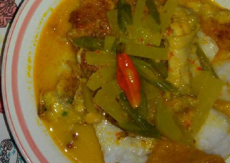 resep masakan Ketupat Sayur Padang