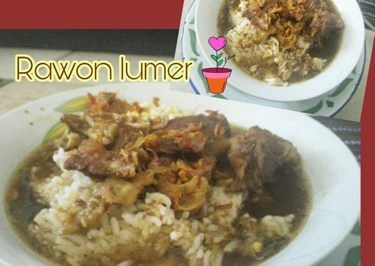 cara membuat Rawon Lumer