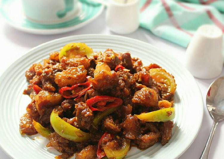 Resep Sate goreng sapi By Nella