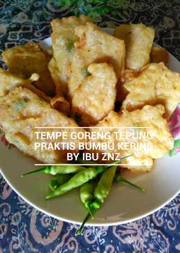 Tempe Goreng Tepung Praktis Bumbu Kering