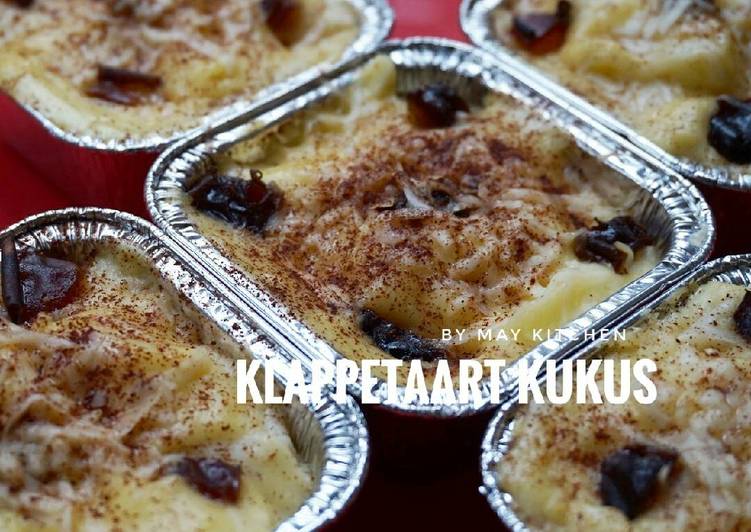 resep lengkap untuk Klappertaart Kukus