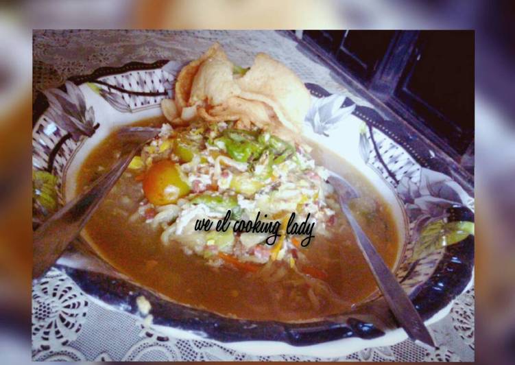 resep lengkap untuk Mie godog jawa khas jogja ala We eL