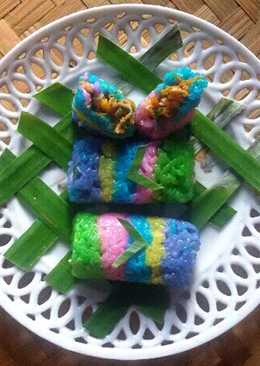 Lemper Ayam Rainbow bumbu gule super Laziizz enakx ðŸ˜šðŸ˜š