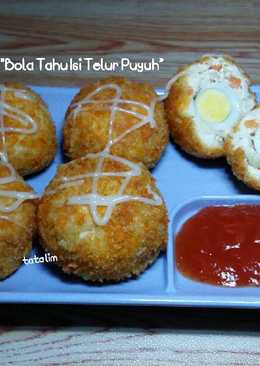 Bola Tahu Isi Telur Puyuh