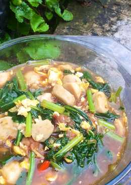Baso Cah Sawi Pedas