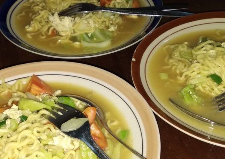 gambar untuk resep makanan Bakmi jawa kuah