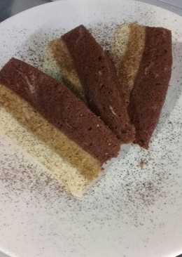 Tiramisu kukus putih telur