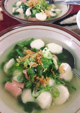 Bakso campur rumahan