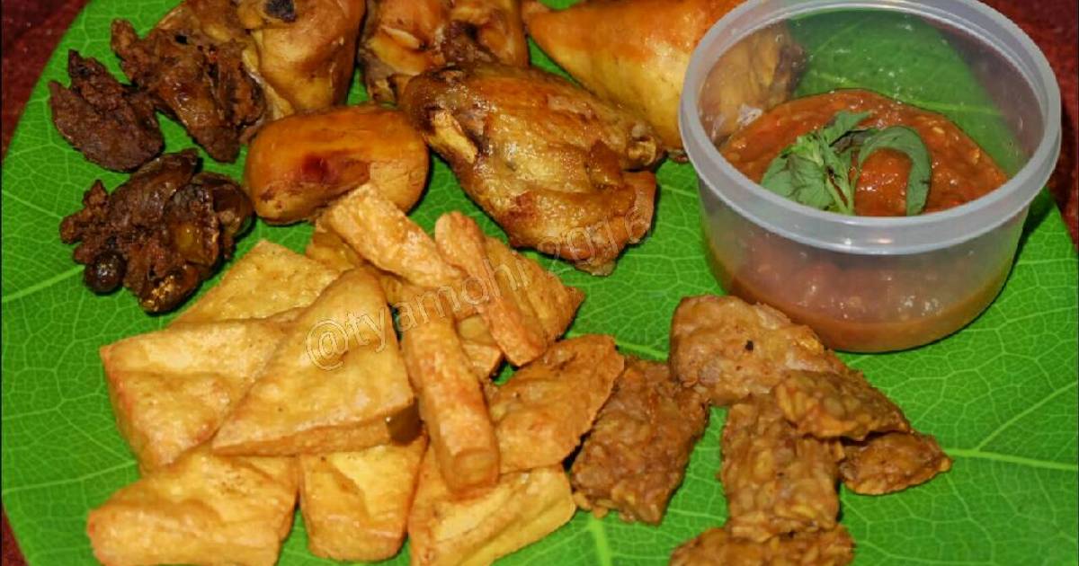 Resep Ayam Goreng Bumbu Kuning + Sambel Terasi ala Tyamohi