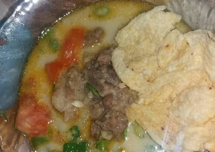 Resep Sop kambing kuah putih simple Kiriman dari anis hs