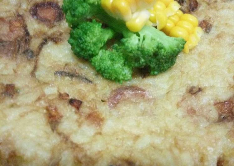 gambar untuk resep makanan Omelette nasi sayur