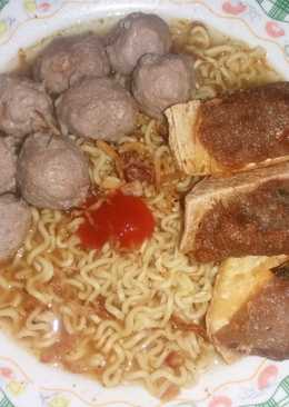 Bakso sapi & Bakso tahu