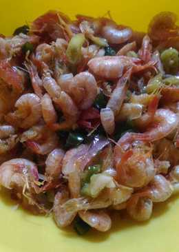 Tumis udang simpel tapi enakkkk