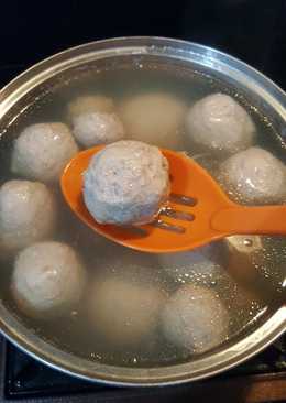 Bakso Sapi Ayam Tanpa tepung (keto/debm friendly)