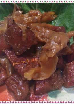 Sapi Q berjamur kecap