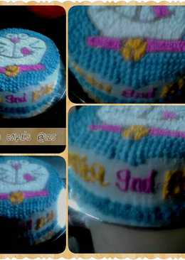 Kue ultah doraemon