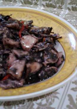 Cumi hitam saos tiram