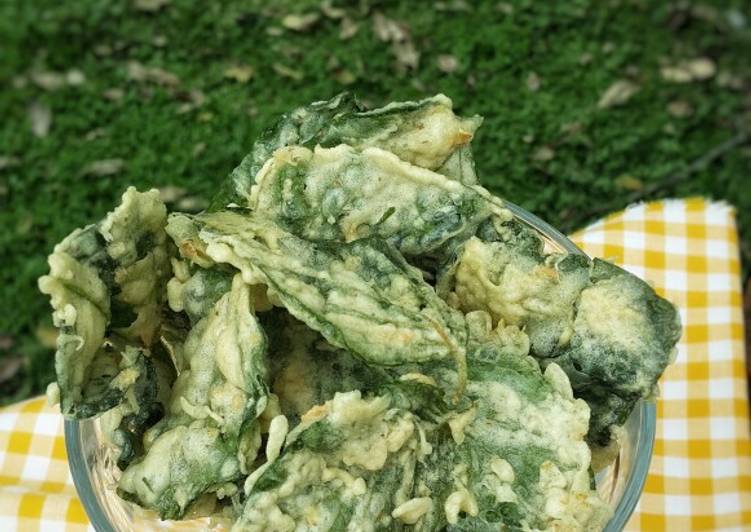 Keripik bayam