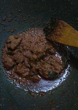 Rendang / kalio daging sapi santan instan