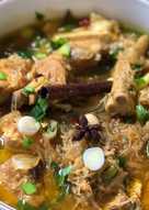 Semur ayam plus bihun