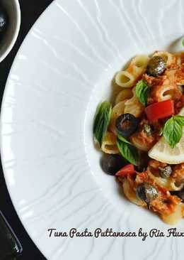 Tuna Pasta Puttanesca #PR_Pasta