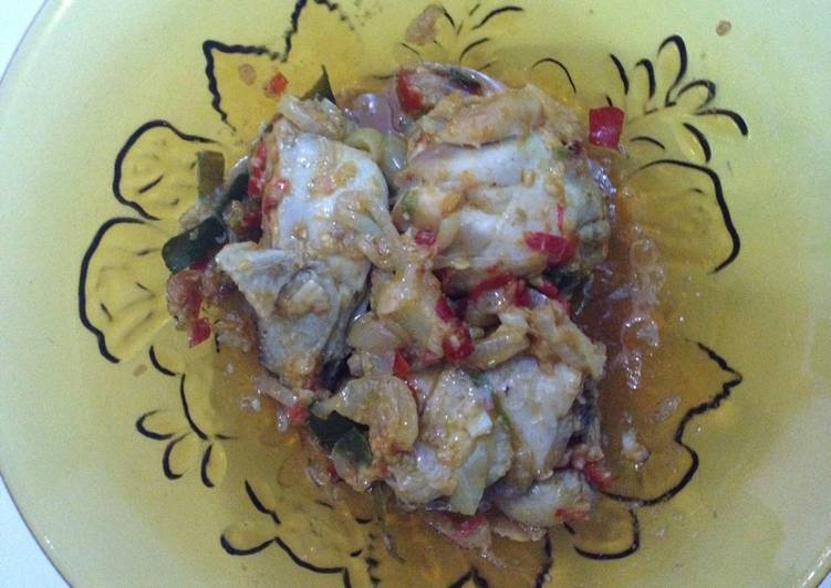 resep lengkap untuk Ayam Rica Rica