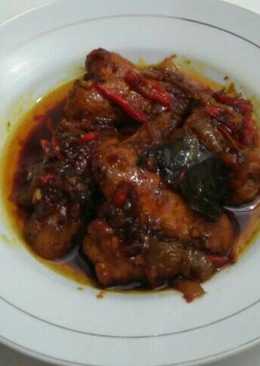 Ayam kecap pedas pasti