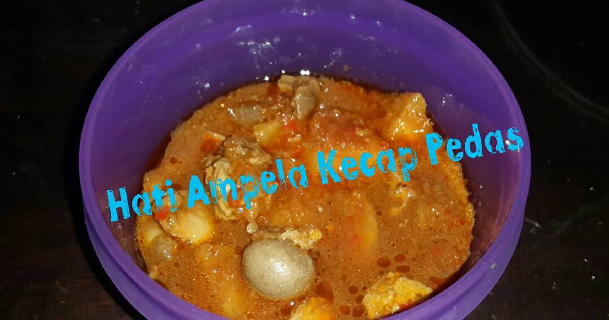 Hati ampela kecap - 465 resep - Cookpad