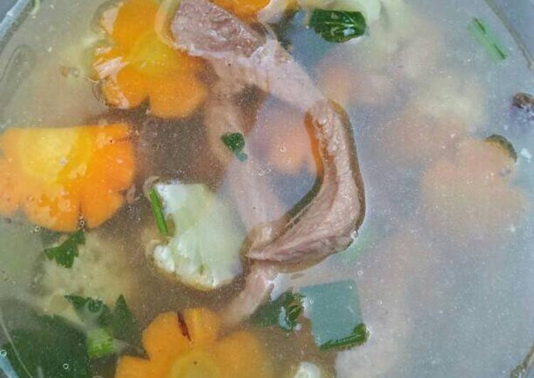 gambar untuk resep makanan Soup of worm meat