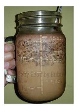 Es Kopi Hazelnut (resep buka puasa)