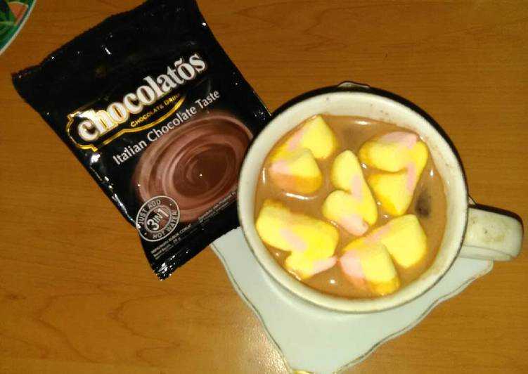 Resep Hot Chocolate Chocolatos Marshmallow (Cokelat Panas Chocolatos)
Dari Eki Mayantari Sutikno