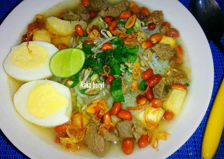 resep lengkap untuk Sop ubi makassar #KitaBerbagi