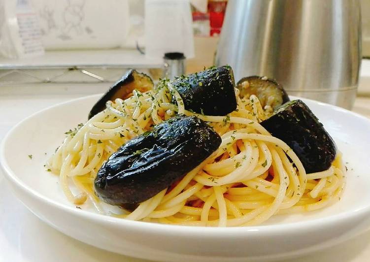 cara membuat Eggplant Japanese Spaghetti