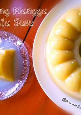 Puding Mangga Simple Vla Susu