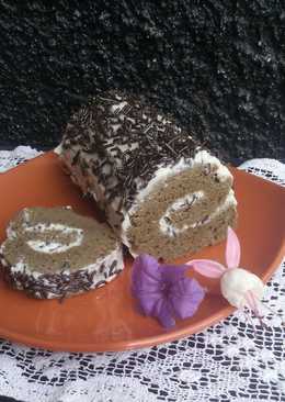 Roll cake coklat