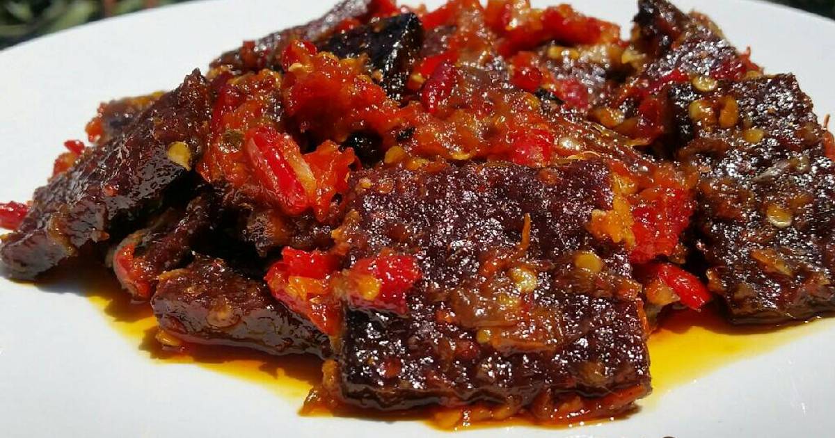 17 resep dendeng kering balado enak dan sederhana - Cookpad