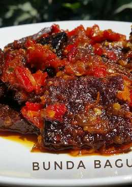 Dendeng Kering Balado