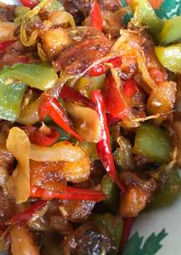 Udang goreng saus sambal