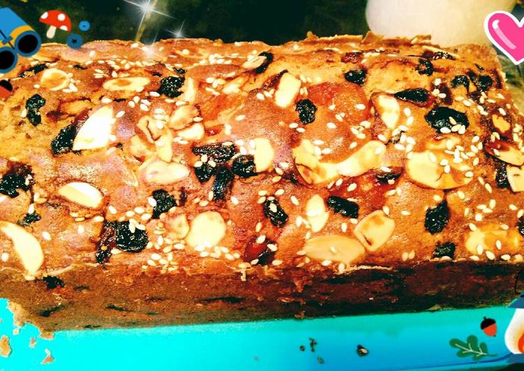 resep lengkap untuk ?? English Fruit Cake ??