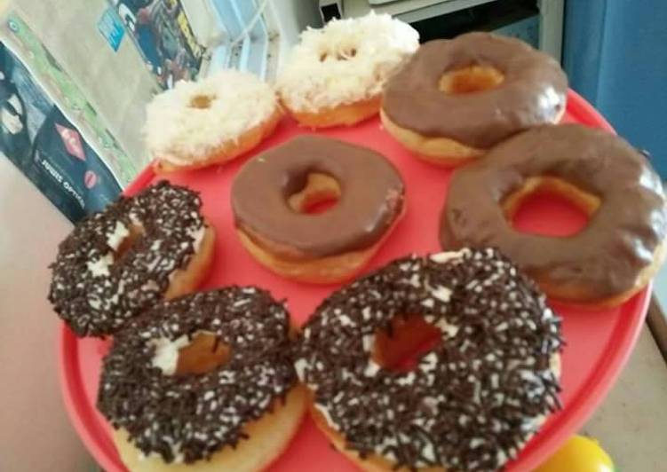 resep lengkap untuk Donat lembut