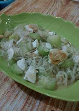 Tumis Gambas Oyong Telur Asin