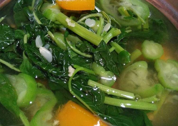 Resep Sayur Bayam Cemplung Cemplung Dari Dian S. Pradana