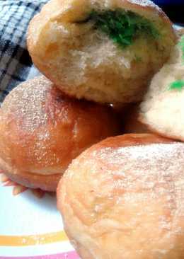 Roti Goreng isi Unti Kelapa
