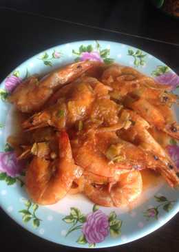 Udang asam manis